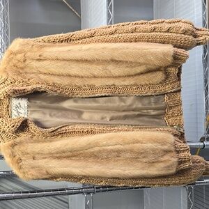 Hertzberg Furs Mink Swing Jacket Knit